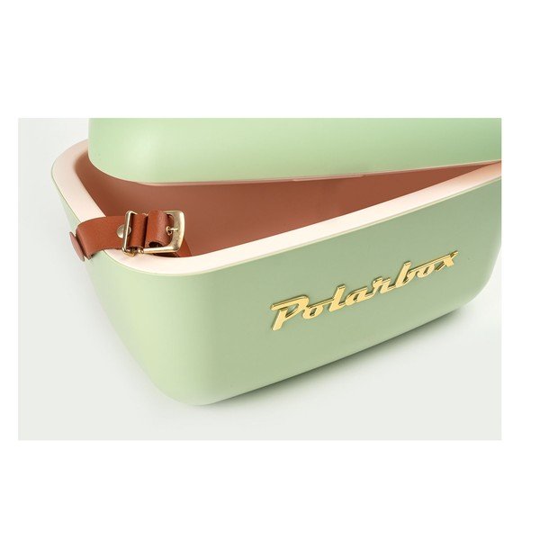 Gaiši zaļa aukstumkaste 12 l Classic – Polarbox-image-2