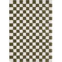 Tumši zaļš/krēmkrāsas paklājs 120x170 cm Grida – ESTE
