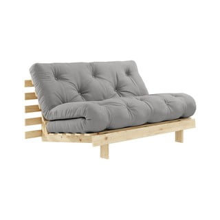 Pelēks izvelkamais dīvāns 140 cm Roots – Karup Design