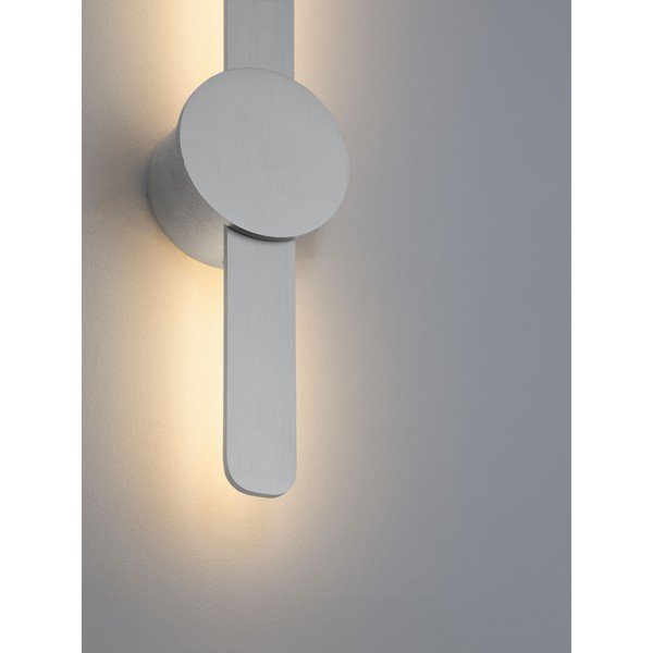 Matētas sudraba krāsas alumīnija LED sienas lampa Norei – Nova Luce-image-4