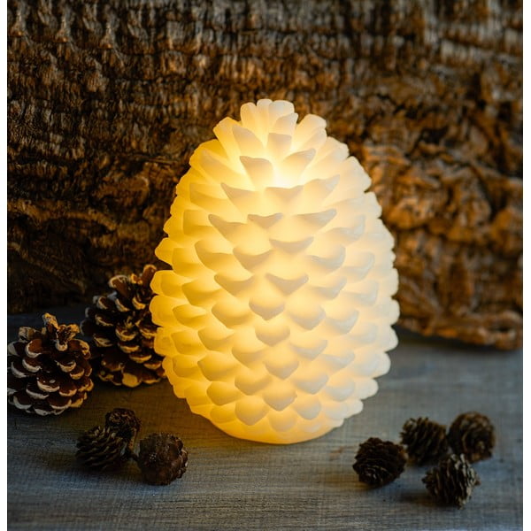 Balts Ziemassvētku gaismas dekors ø 14 cm Clara – Sirius-image-1