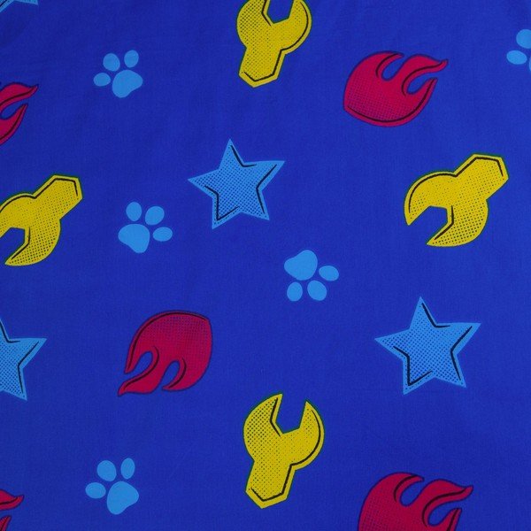 Zila kokvilnas bērnu gultas veļa 100x135 cm Paw Patrol "Pawsome days ahead" – Jerry Fabrics-image-4