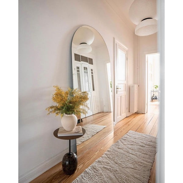 Balts mazgājams/ar rokām darināts vilnas celiņa paklājs 70x200 cm Enkang Ivory – Lorena Canals-image-4