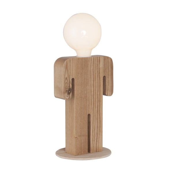 Koka galda lampa Homemania Decor Lui&Lei-image-1