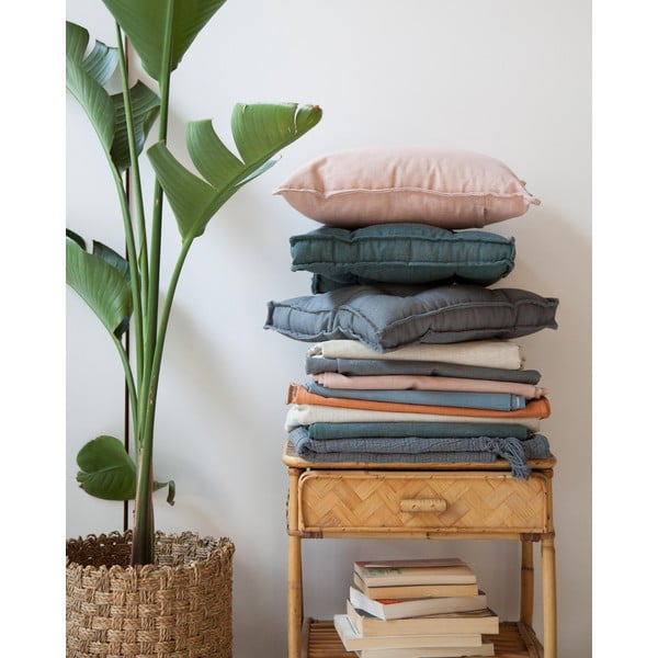 Pelēks dekoratīvais spilvens Really Nice Things Lino, 45 x 45 cm-image-4