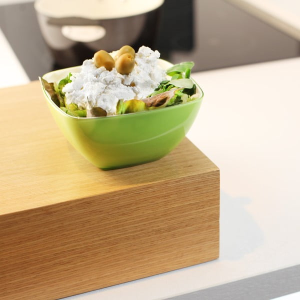 Zaļā salātu bļoda Vialli Design, 14 cm-image-1