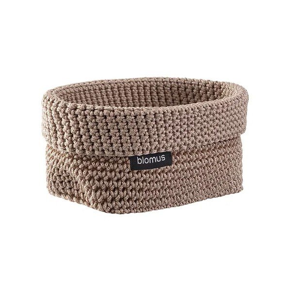 Vannas istabas tekstila uzglabāšanas grozs 15x10x9 cm Tela M – Blomus