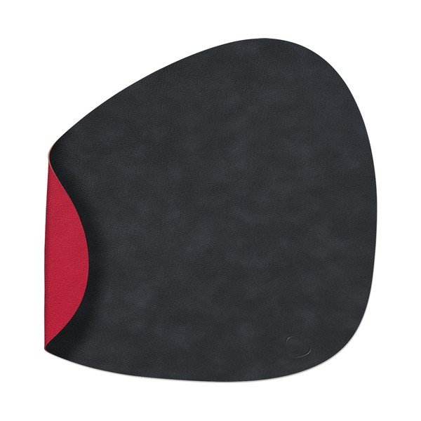 Galda paliktnis no ekoloģiskās ādas 37x44 cm Curve L Double Cloud – LIND DNA