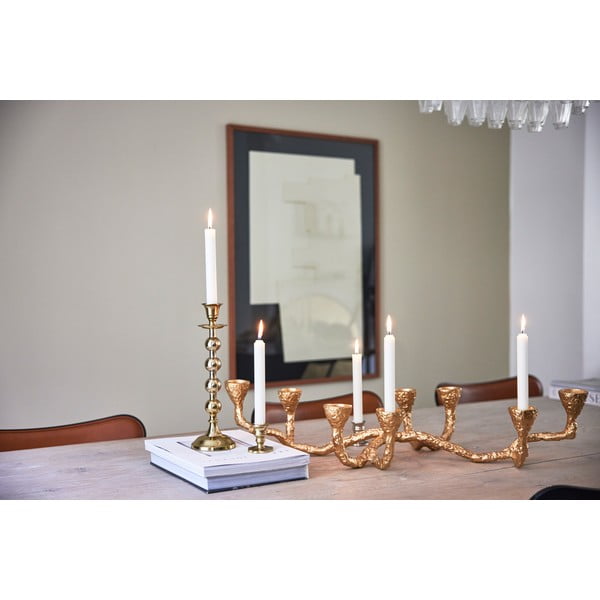 Zelta krāsas metāla svečturis Bahne & CO-image-4