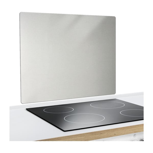 Nerūsējošā tērauda plīts aizsargplāksne Maximex Silver, 50 x 56 cm