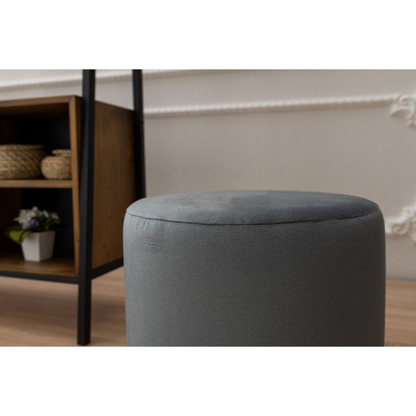 Gaiši pelēks pufs Begon – Balcab Home-image-1