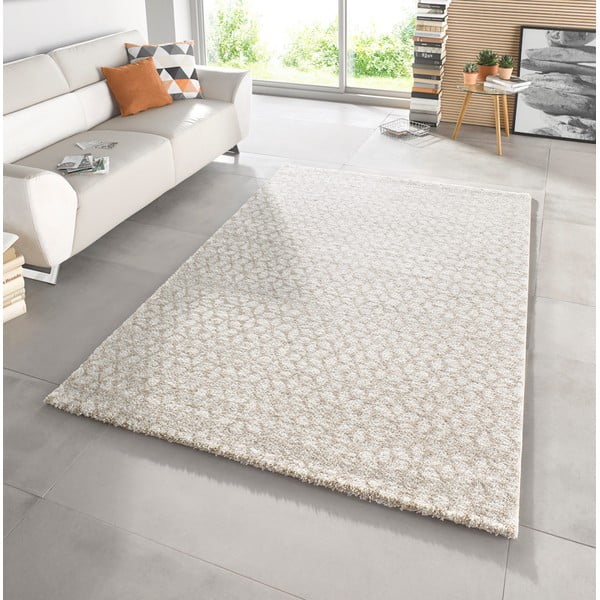 Krēmkrāsas paklājs Mint Rugs Impress, 160 x 230 cm-image-1