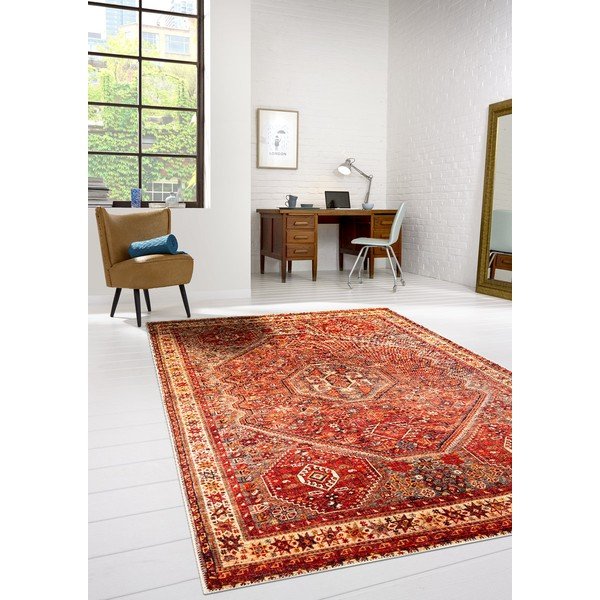 Sarkans paklājs Floorita Mashad, 80 x 150 cm-image-1