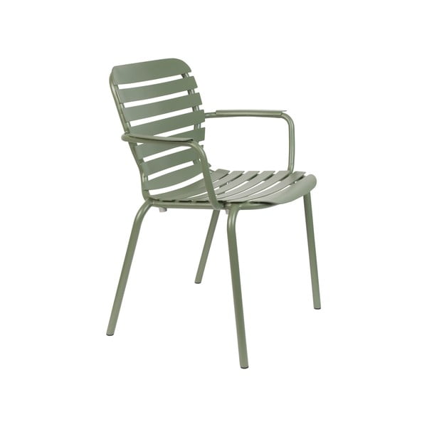 Gaiši zaļi metāla dārza krēsli (2 gab.) Vondel – Zuiver-image-2