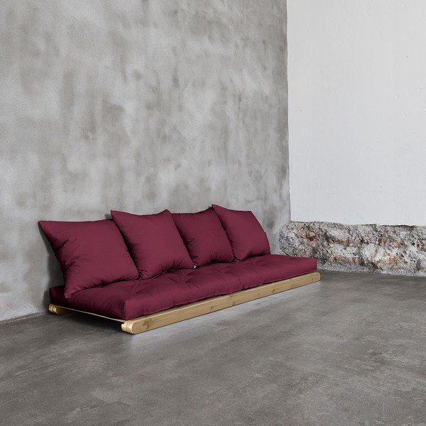 Karup Figo atpūtas krēsls, Raw/Bordo, 70 cm-image-3