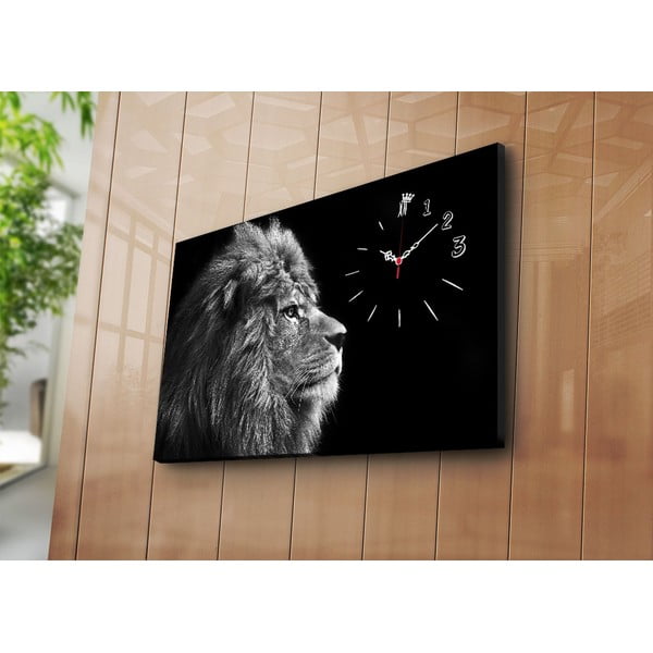 Attēls-pulkstenis Lion, 45 x 70 cm-image-2