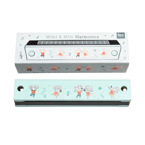 Muzikālā rotaļlieta Harmonica Mimi and Milo – Rex London-image-3