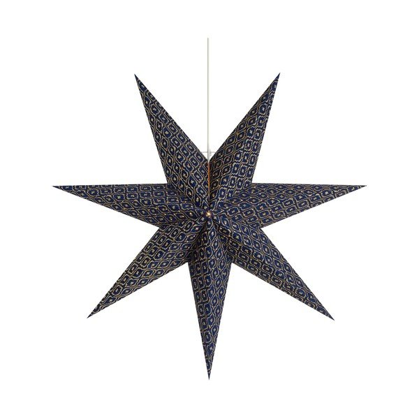 Tumši zils piekarināms Ziemassvētku gaismas dekors Baroque – Markslöjd