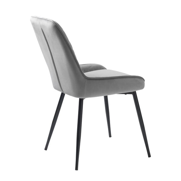 Pelēks pusdienu krēsls Milton – Unique Furniture-image-4