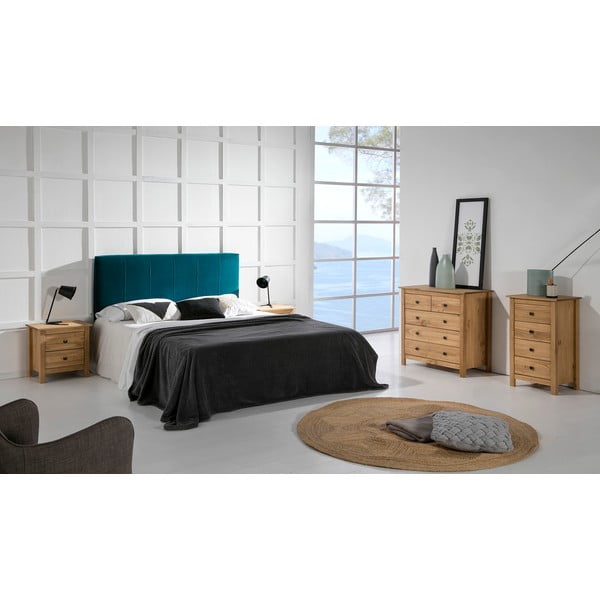 Kumode ar 4 atvilktnēm no dabīga priedes masīvkoka Marckeric Berna-image-1