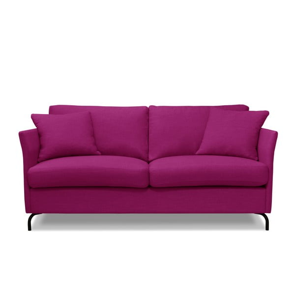 Rozā trīsvietīgs dīvāns Windsor & Co. Dīvāni Saturne