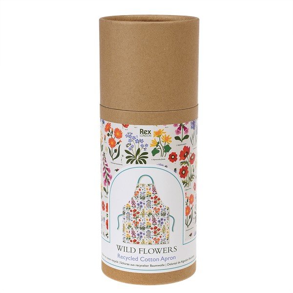 Pārstrādātas kokvilnas priekšauts Rex London Wild Flowers-image-3