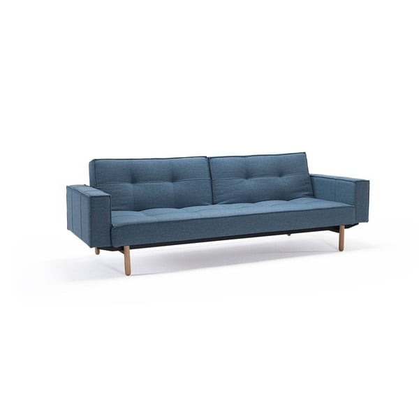 Zila dīvāns gulta Inovācija Splitback