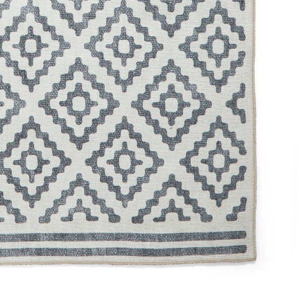 Pelēks mazgājams celiņa paklājs 76x230 cm Coral Grey – Think Rugs-image-4