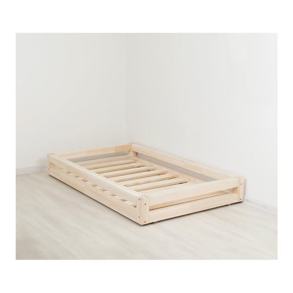 Benlemi lakota atvilktne zem gultas un 4 pagarinātas kājas, gultai 90 x 180 cm-image-3