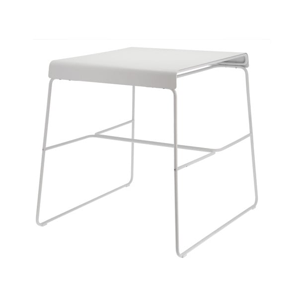 Balts metāla ēdamgalds 58x75 cm A-Café – Zone-image-2