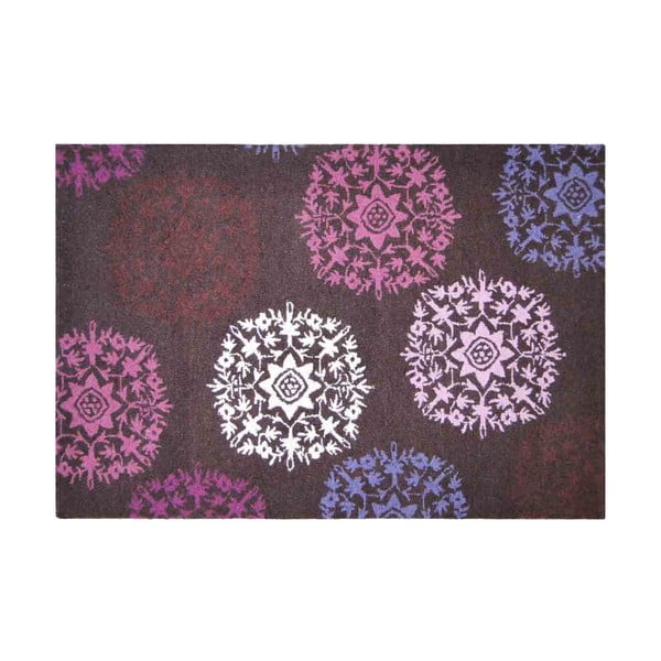 Vilnas paklājs Purple Starbust, 121x182 cm