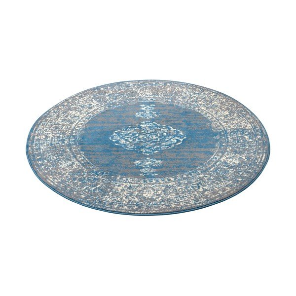 Zils apaļš paklājs ø 160 cm Méridional – Hanse Home-image-2