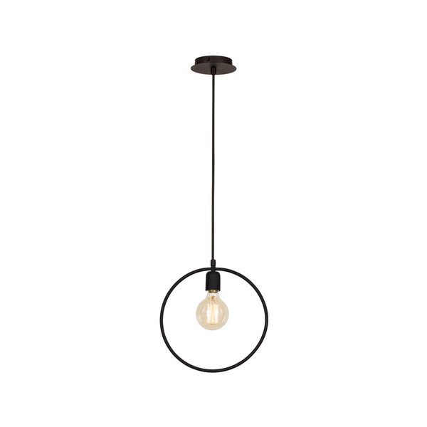 Melna griestu lampa Homemania Decor Round-image-1