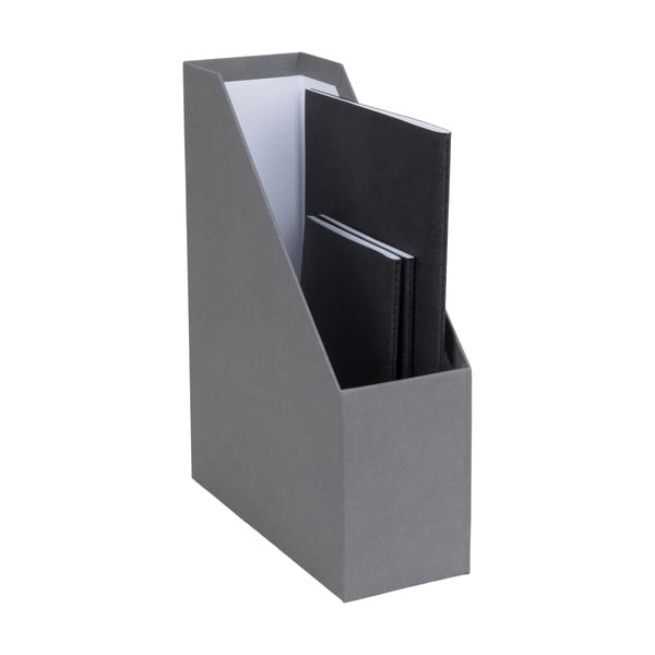 Pelēka žurnālu un dokumentu mape Bigso-image-3