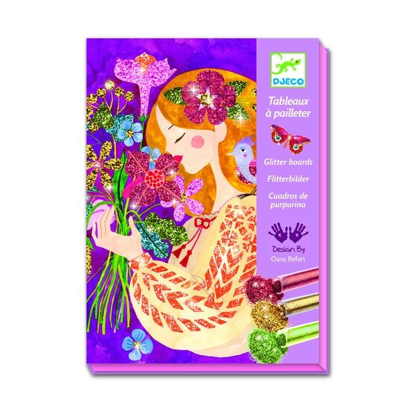 Mākslas komplekts Djeco Flower Girls-image-2