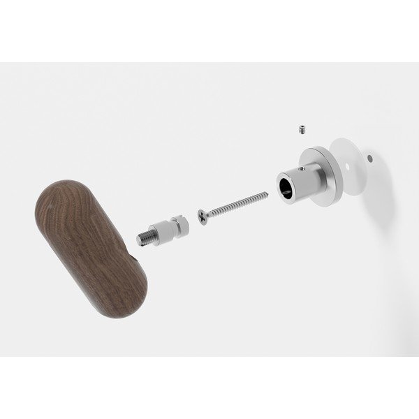 Valrieksta koka sienas āķis Wireworks Yoku-image-1