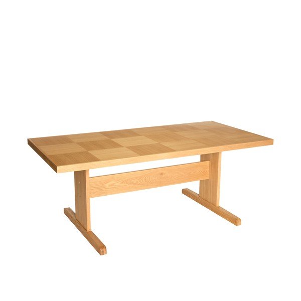 Ēdamgalds ar ozolkoka imitāciju 95x195 cm Skak – Hübsch