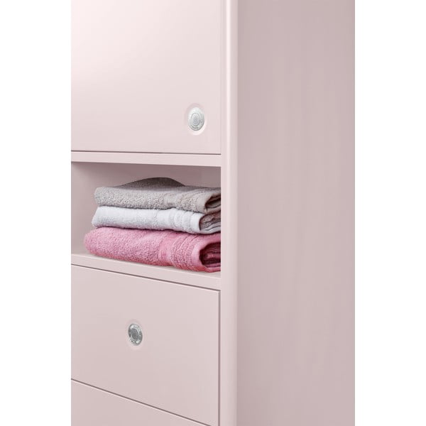 Rozā augsts/piekarams vannas istabas skapis 40x158 cm Color Bath – Tom Tailor-image-1