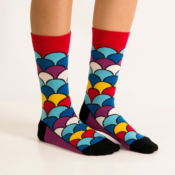 Ballonet zeķes Love You Socks Card with Fan, 41. - 46. izmērs-image-1