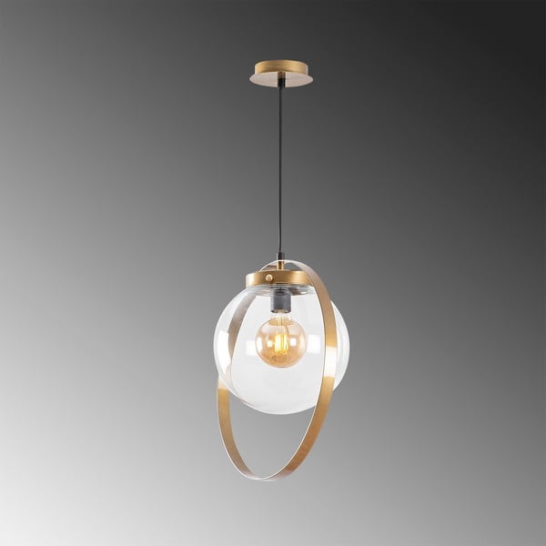 Zelta krāsas piekaramā lampa ø 40 cm Tan – Opviq lights-image-3