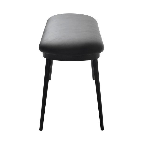 Melns sols no ādas imitācijas Gain – Unique Furniture-image-3