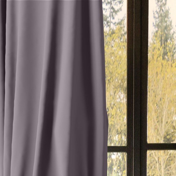 Tumši pelēki aizkari (2 gab.) 132x213 cm Twilight – Umbra-image-4