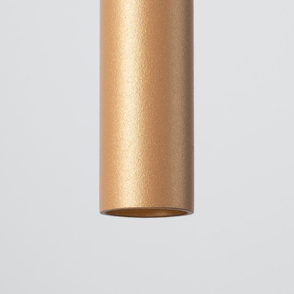 Zelta krāsas metāla piekaramā lampa Fideus – Sollux-image-4