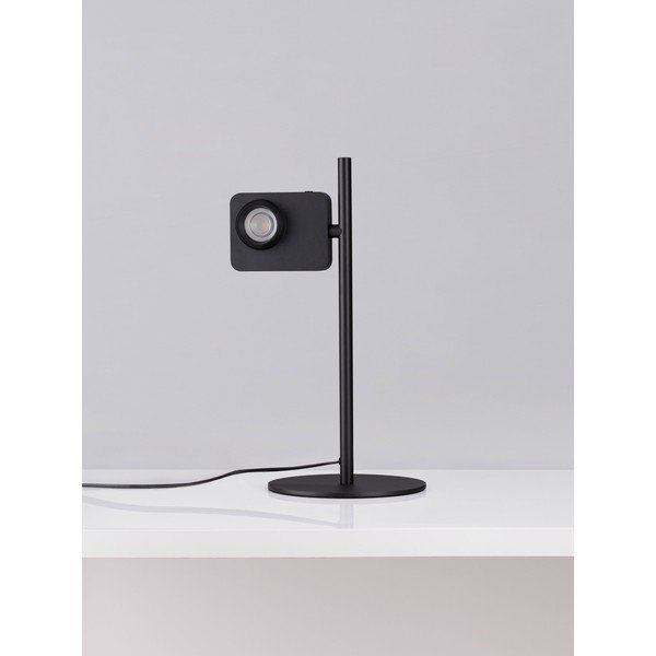 Melna alumīnija LED galda lampa ar saliekamu konstrukciju/ar regulējamu spilgtumu (augstums 46 cm) Kedros – Nova Luce-image-3