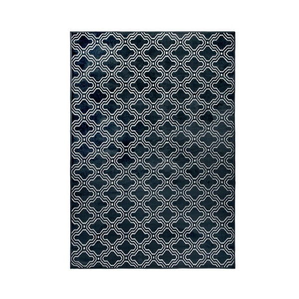 Tumši zils White Label Feike paklājs, 160 x 230 cm