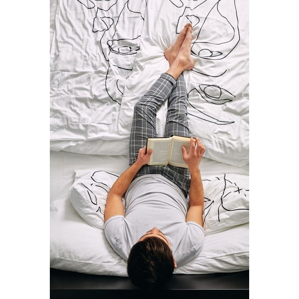 Kokvilnas satīna gultasveļa Butter Kings Infinity, 200 x 200 cm-image-3