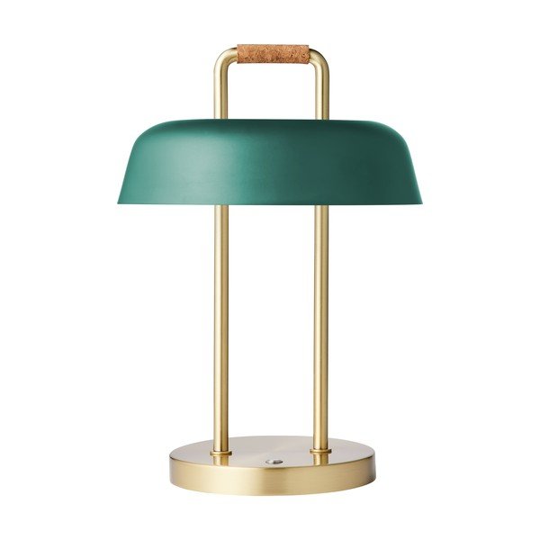 Zaļa galda lampa Hammel Heim