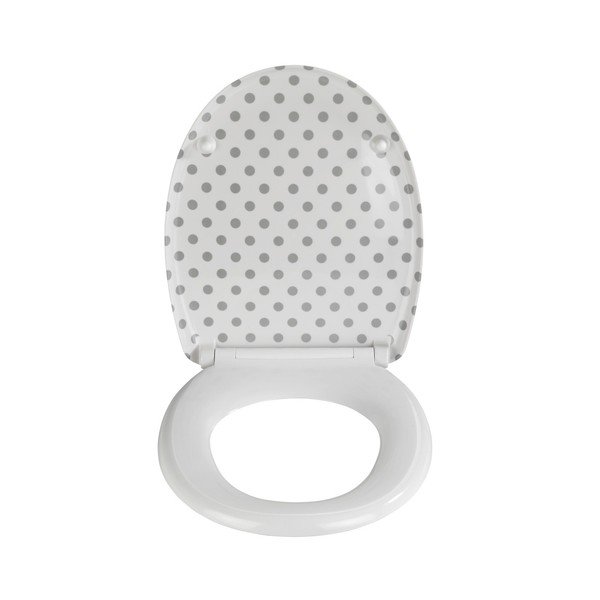 Viegli aizverams tualetes poda sēdeklis Wenko Punto, 45 x 38 cm-image-2