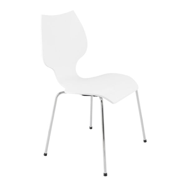 Balts ēdamistabas krēsls Kokoon Design Elipse