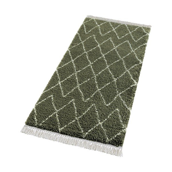Zaļš paklājs Mint Rugs Jade, 80 x 200 cm-image-2